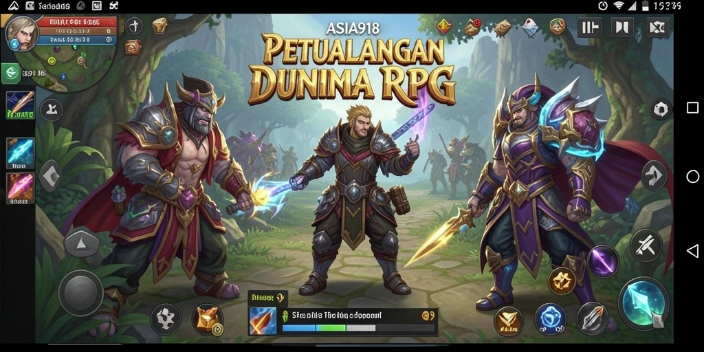 Tampilan gameplay RPG <strong>ASIA918</strong> yang mendebarkan dan penuh aksi.