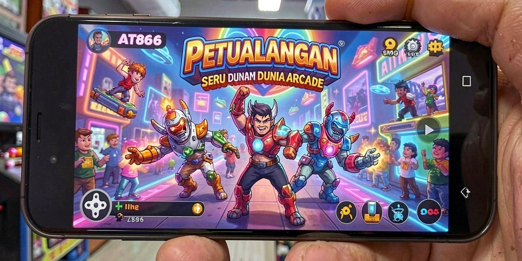 Tampilan gameplay seru dari AT866 yang penuh aksi.