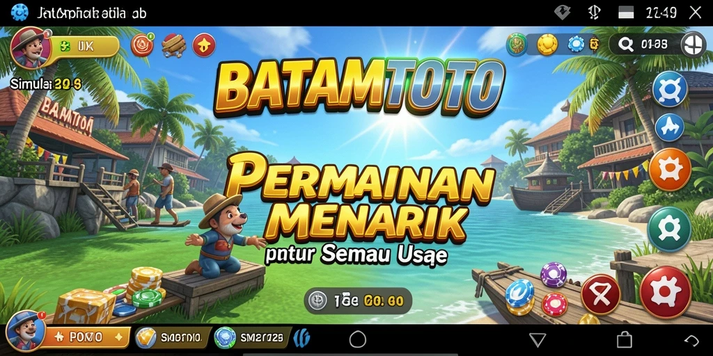 Tampilan gameplay seru dalam BATAMTOTO dengan visual yang menarik.