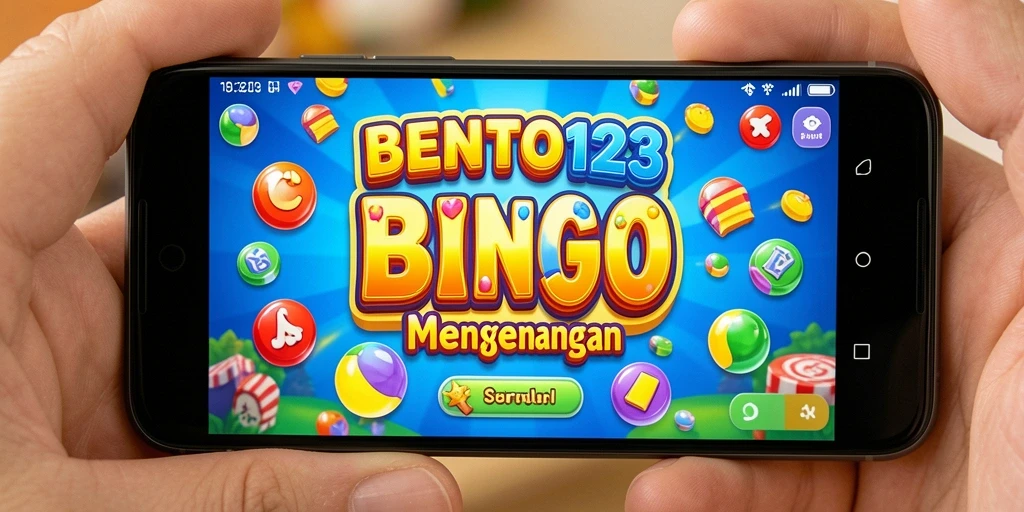Tampilan gameplay menarik dari BENTO123, permainan Bingo seru.