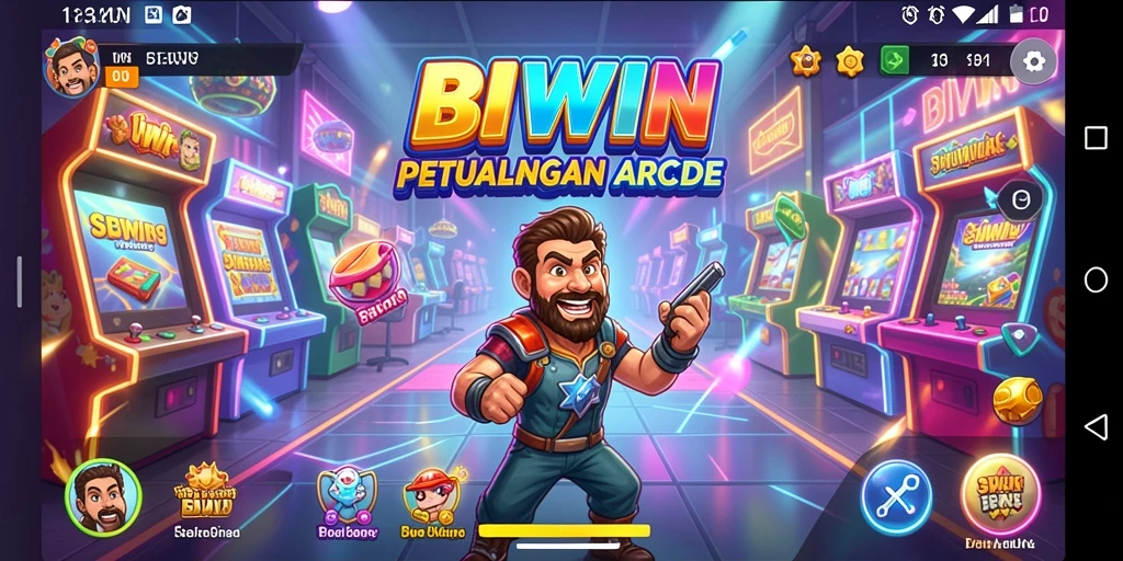 Tampilan gameplay penuh aksi di BIWIN yang mengasyikkan.