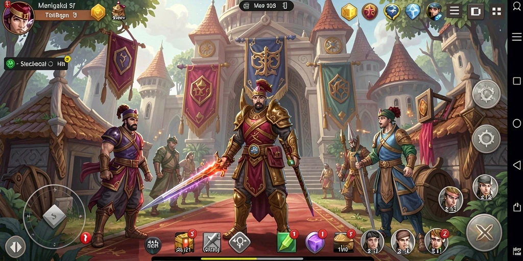 Gameplay menarik dalam HR89 dengan strategi dan pertarungan.