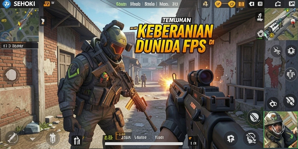 Tangkapan layar gameplay SEHOKI yang penuh aksi dan menegangkan.